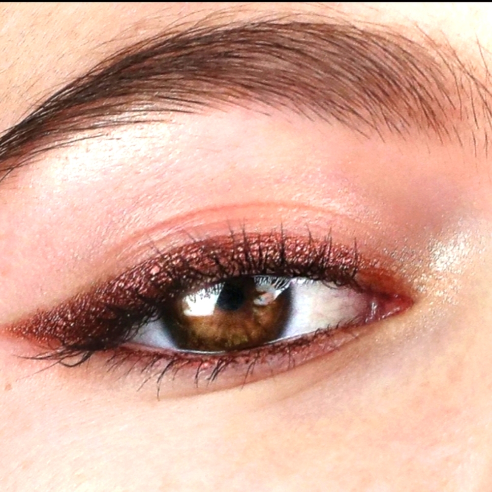 NEW IN BOX RealHer Eye Am Resilient Metallic Bronze Eyeliner